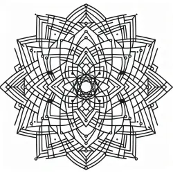 Kolorowanka Mandala