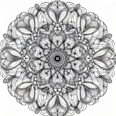 Kolorowanka Mandala