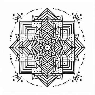 Kolorowanka Mandala