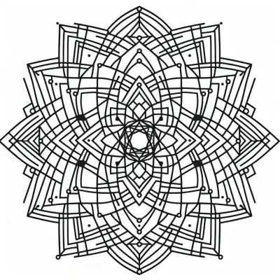 Kolorowanka Mandala