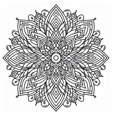 Kolorowanka Mandala